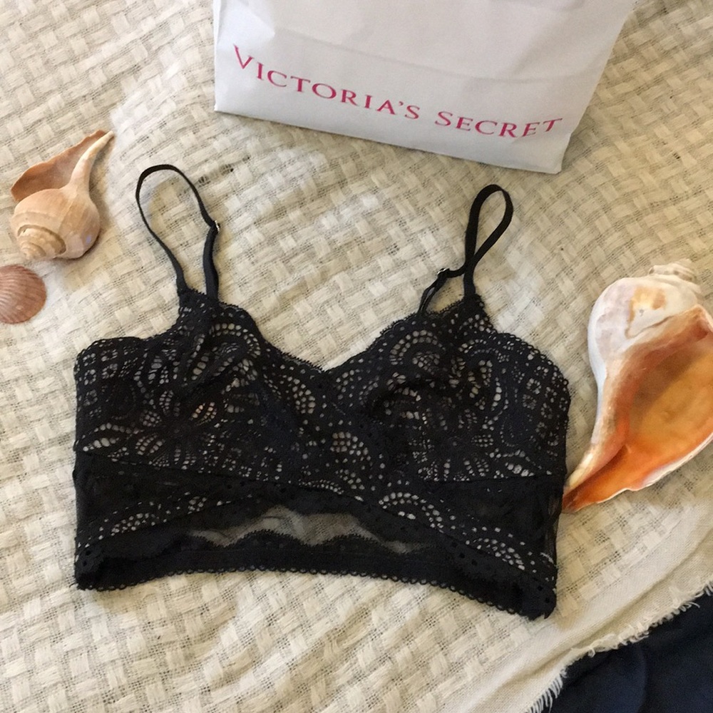Victoria’s Secret boned bralete, S